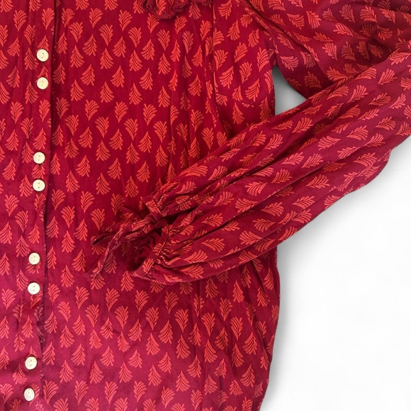 Universal Thread Red Blouse - Picture 3 of 6